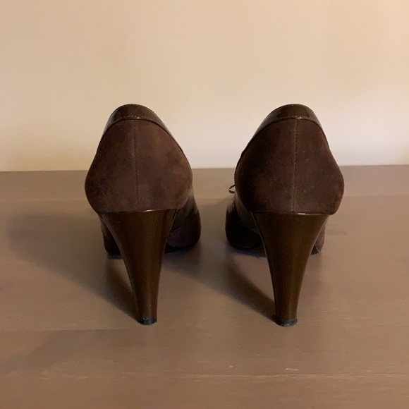 Marc by Marc Jacobs Brown Leather and Suede Pumps - Women’s Size 37 - Picture 5 of 8